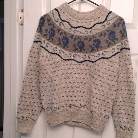 Vintage | Sweaters | Vintage Wool Sweater | Poshmark